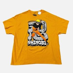 Naruto Shinobi Men’s T Shirt Size 3XL. NWT